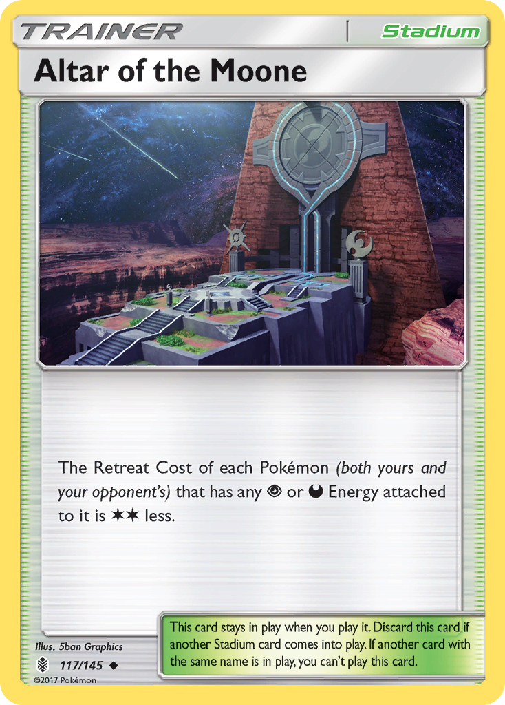 Altar of the Moone (117/145) [Sun & Moon: Guardians Rising] | Gear Gaming Fayetteville