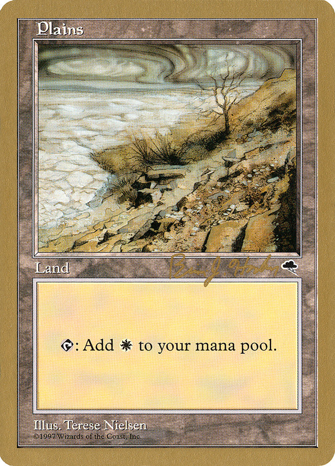 Plains (bh332) (Brian Hacker) [World Championship Decks 1998] | Gear Gaming Fayetteville