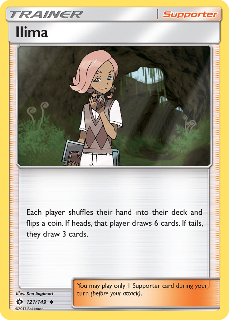 Ilima (121/149) [Sun & Moon: Base Set] | Gear Gaming Fayetteville