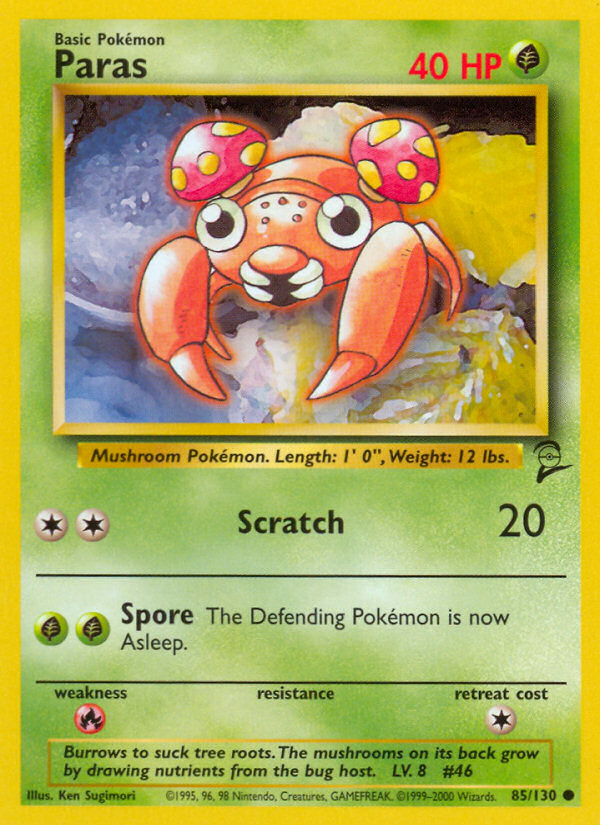 Paras (85/130) [Base Set 2] | Gear Gaming Fayetteville