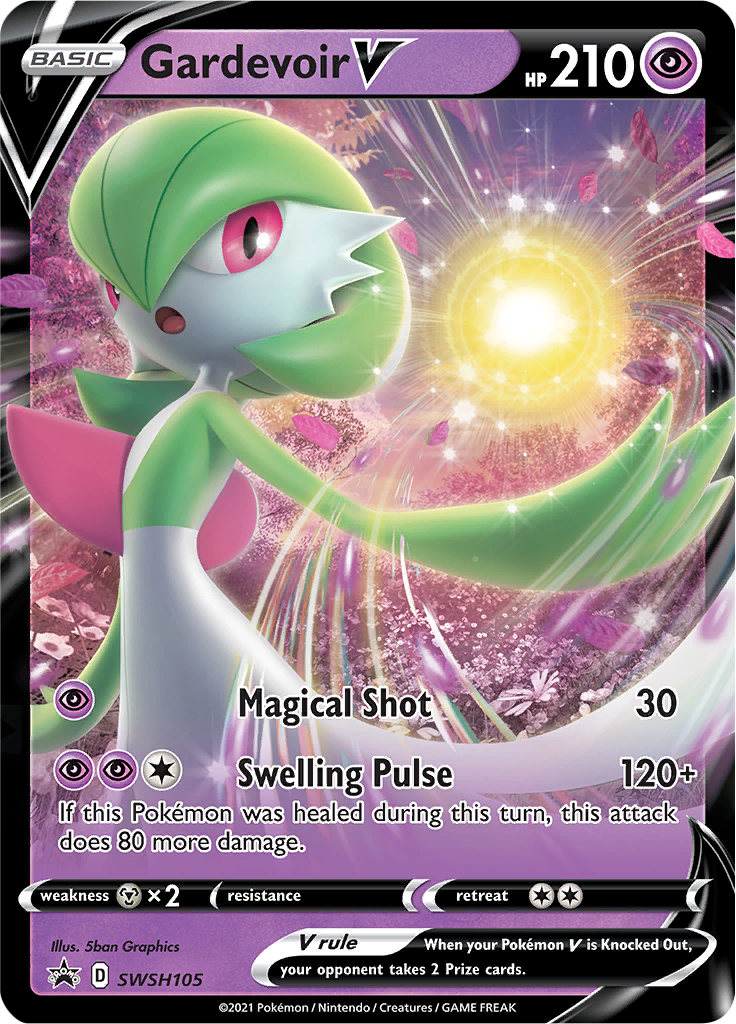 Gardevoir V (SWSH105) [Sword & Shield: Black Star Promos] | Gear Gaming Fayetteville