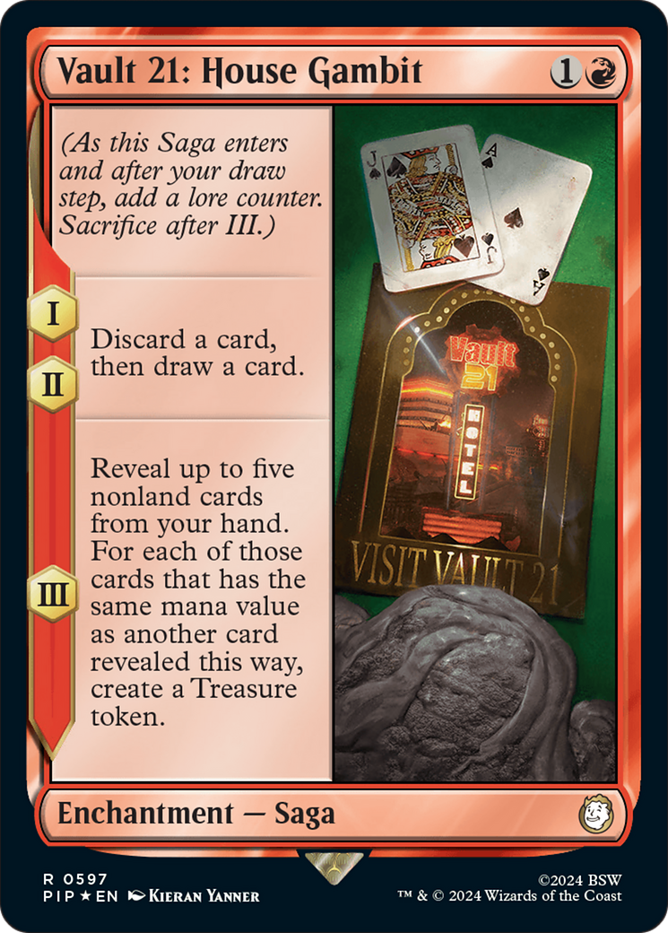 Vault 21: House Gambit (Surge Foil) [Fallout] | Gear Gaming Fayetteville