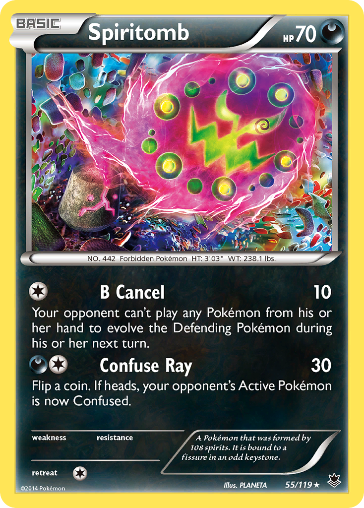 Spiritomb (55/119) [XY: Phantom Forces] | Gear Gaming Fayetteville