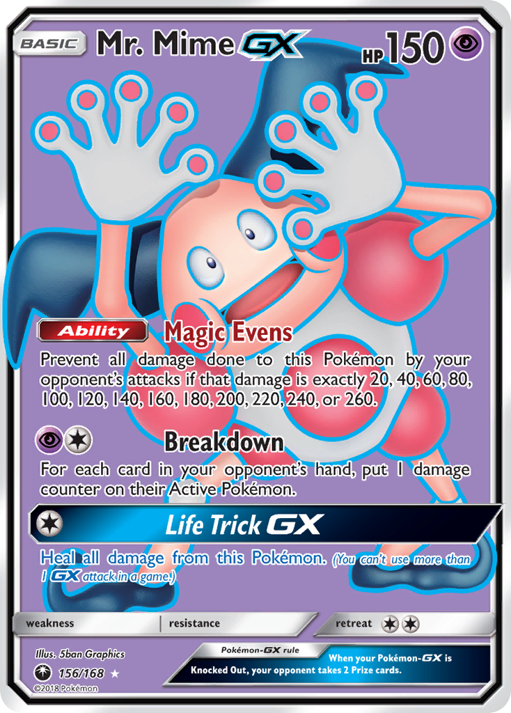 Mr. Mime GX (156/168) [Sun & Moon: Celestial Storm] | Gear Gaming Fayetteville