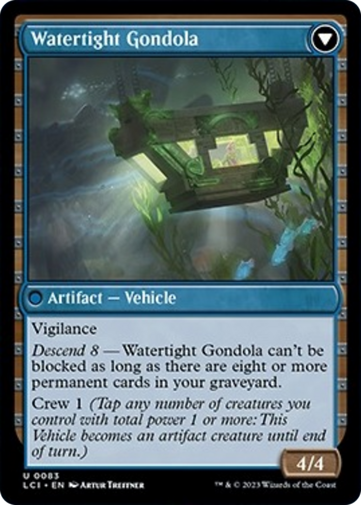 Waterlogged Hulk // Watertight Gondola [The Lost Caverns of Ixalan] | Gear Gaming Fayetteville