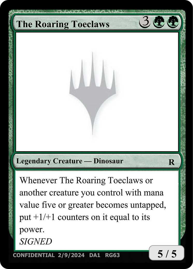 The Roaring Toeclaws [Unknown Event] | Gear Gaming Fayetteville