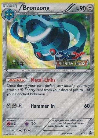 Bronzong (XY21) (Staff) [XY: Black Star Promos] | Gear Gaming Fayetteville