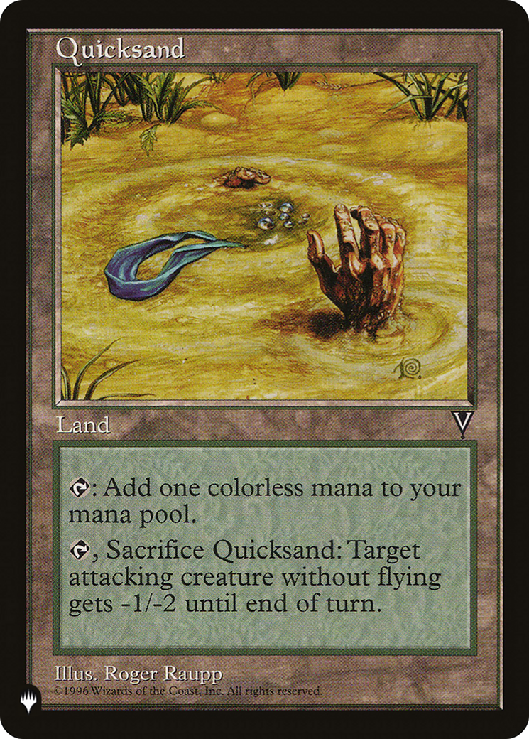 Quicksand [The List Reprints] | Gear Gaming Fayetteville