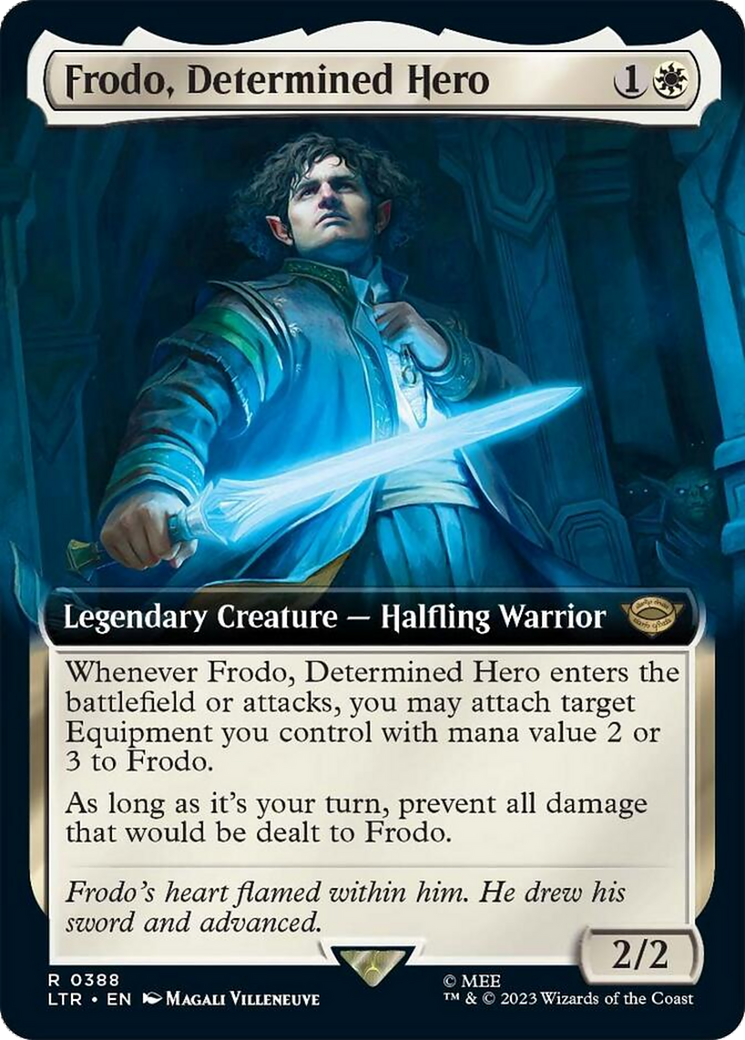 Frodo, Determined Hero (Extended Art) [The Lord of the Rings: Tales of Middle-Earth] | Gear Gaming Fayetteville