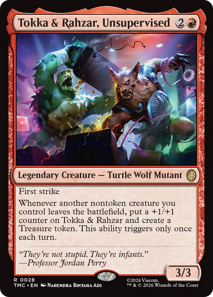 Tokka & Rahzar, Unsupervised [Teenage Mutant Ninja Turtles Commander] | Gear Gaming Fayetteville