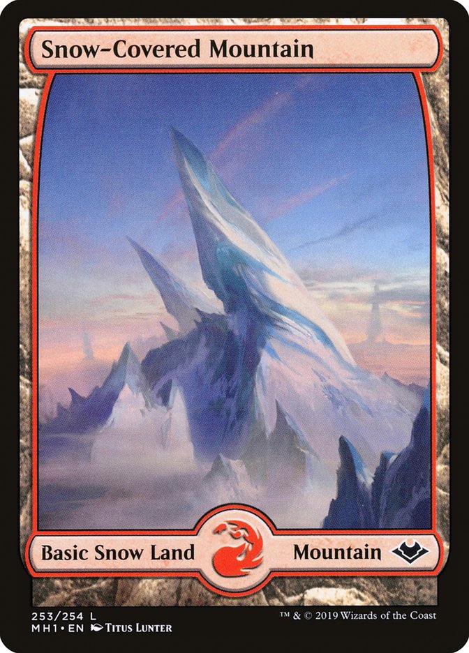 Snow-Covered Mountain [Modern Horizons] | Gear Gaming Fayetteville