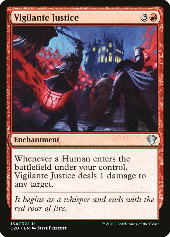 Vigilante Justice [Commander 2020] | Gear Gaming Fayetteville