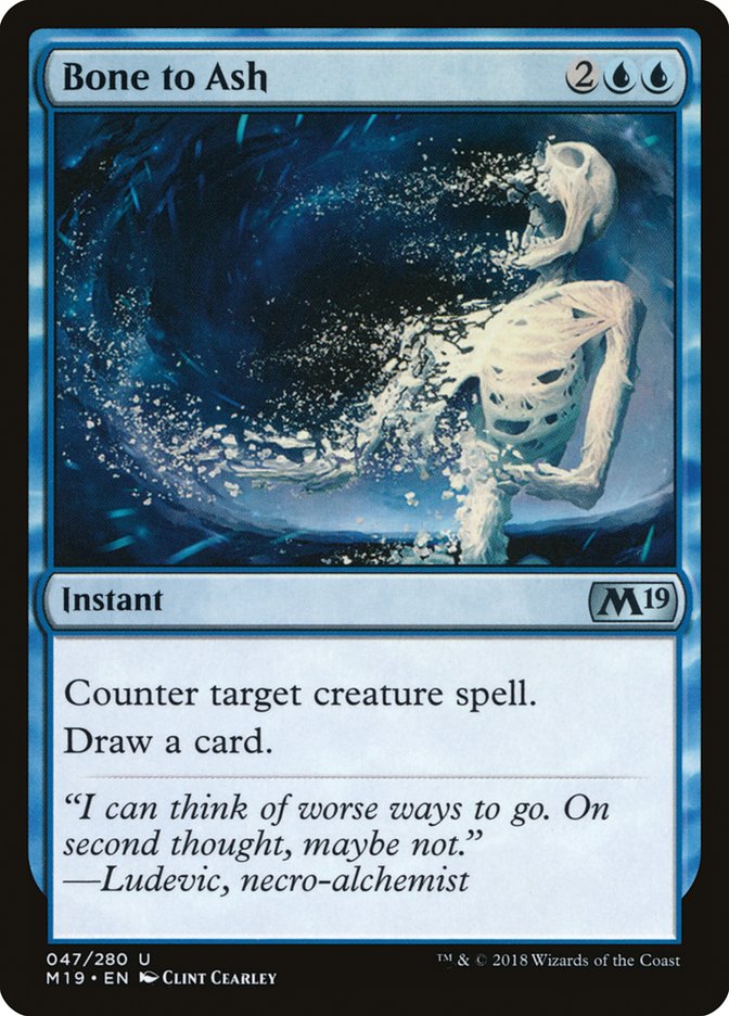 Bone to Ash [Core Set 2019] | Gear Gaming Fayetteville