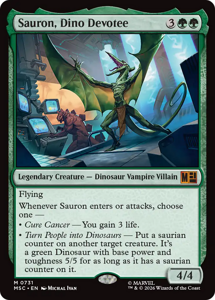 Sauron, Dino Devoteee [Marvel Super Heroes Commander] | Gear Gaming Fayetteville