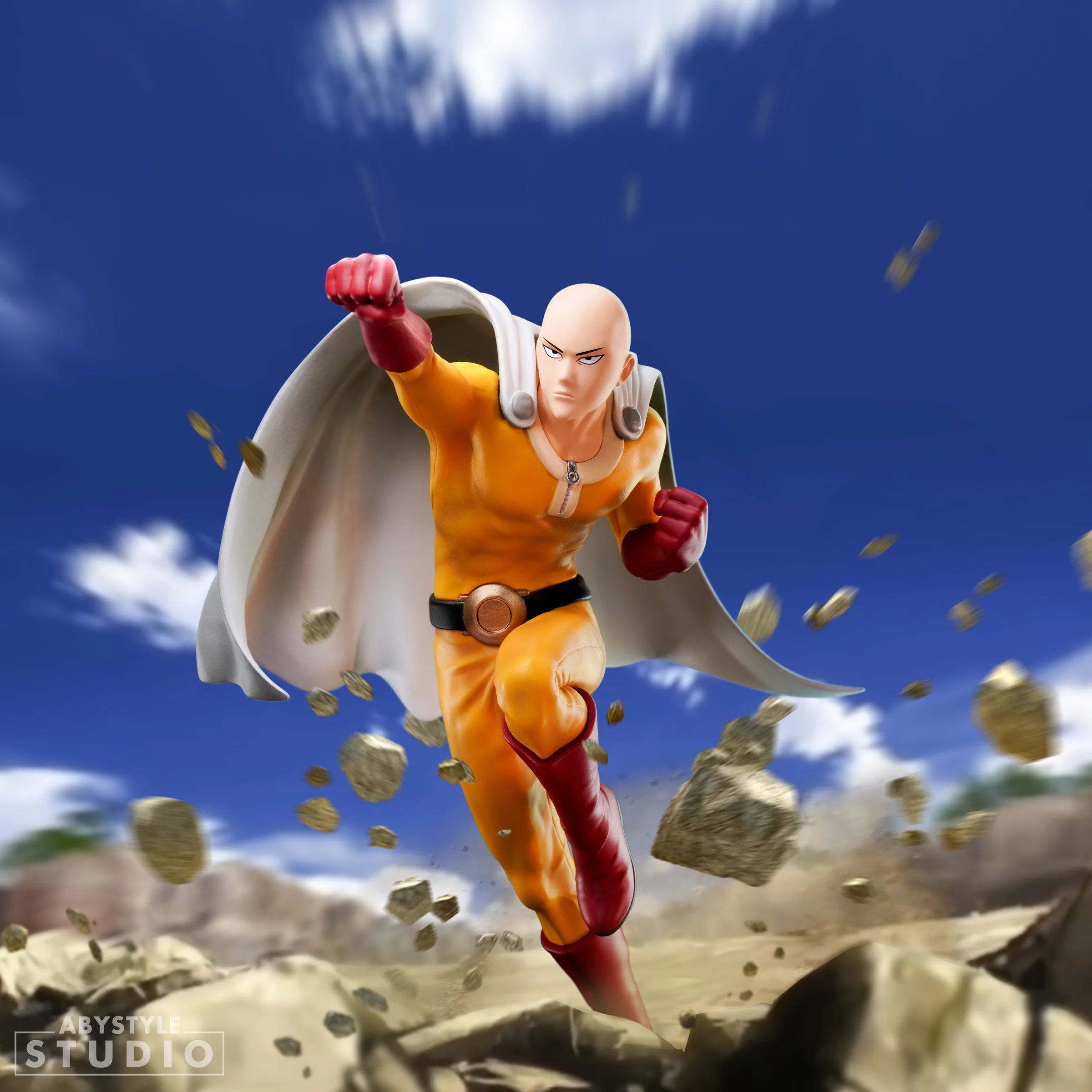 ABYstyle Studio - One Punch Man - Saitama 6.3" Tall SFC Collectible PVC Figure | Gear Gaming Fayetteville
