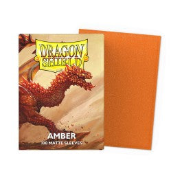 Dragon Shield Matte (100ct) Amber | Gear Gaming Fayetteville