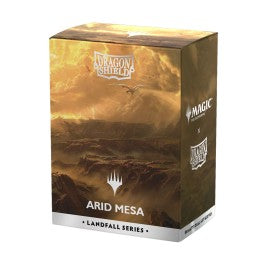 Standard Dragon Shield Dual Art Sleeves –  Magic the Gathering Landfall Series - Arid Mesa (100ct) | Gear Gaming Fayetteville