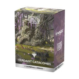 Standard Dragon Shield Dual Art Sleeves –  Magic the Gathering Landfall Series - Verdant Catacomb (100ct) | Gear Gaming Fayetteville