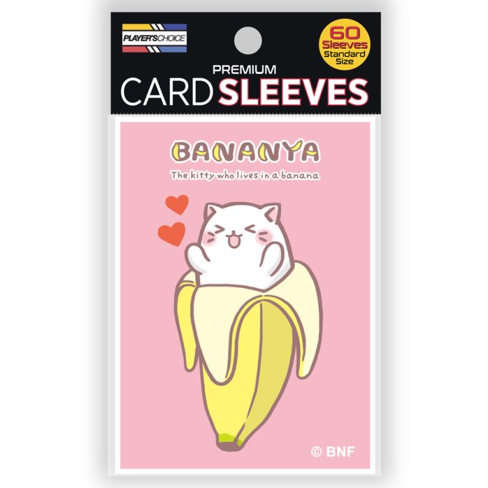 Officially Licensed Bananya Sleeves - Lovely Bananya Pink | Gear Gaming Fayetteville