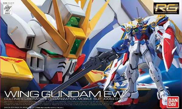 #20 Wing Gundam EW, "Gundam Wing: Endless Waltz", Bandai Hobby RG | Gear Gaming Fayetteville