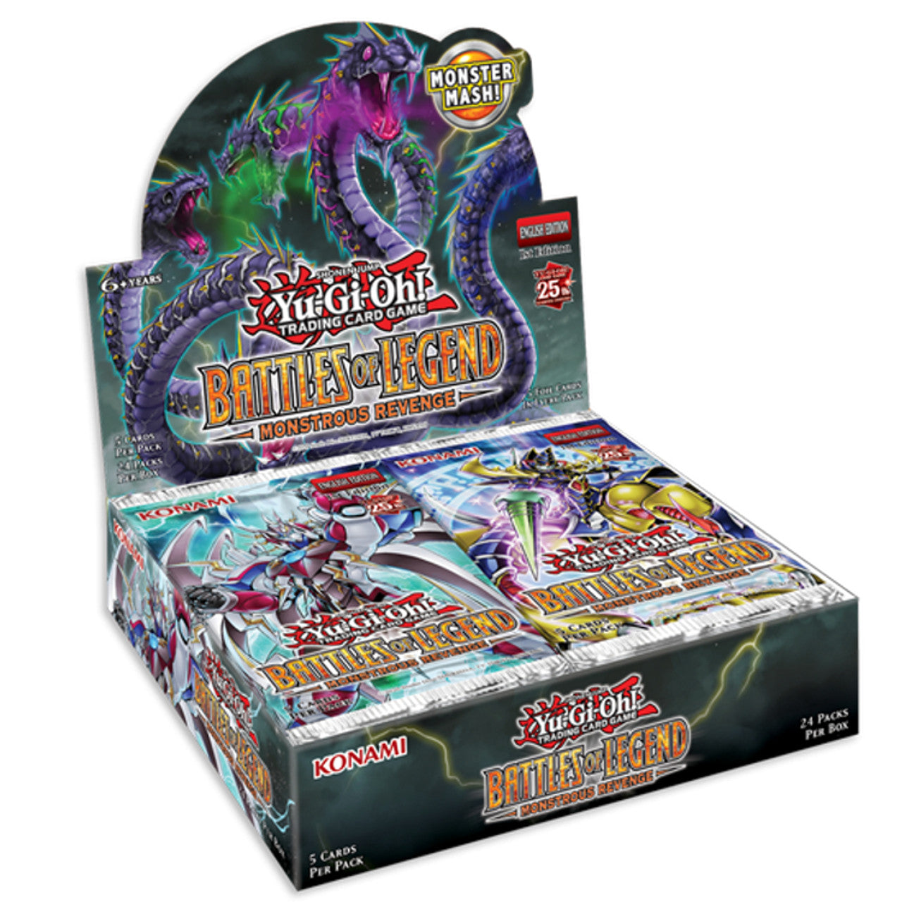 Yu-Gi-Oh! TCG Booster box Battles of Legend: Monstrous Revenge | Gear Gaming Fayetteville