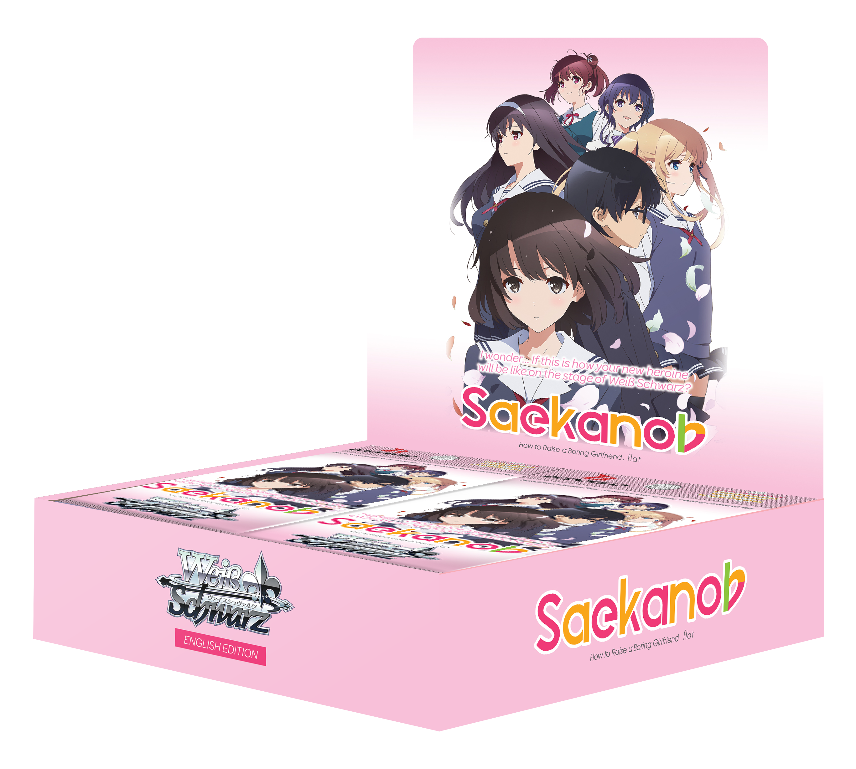 Weiss Schwarz: Saekano - How to Raise a Boring Girlfriend flat Booster Pack | Gear Gaming Fayetteville