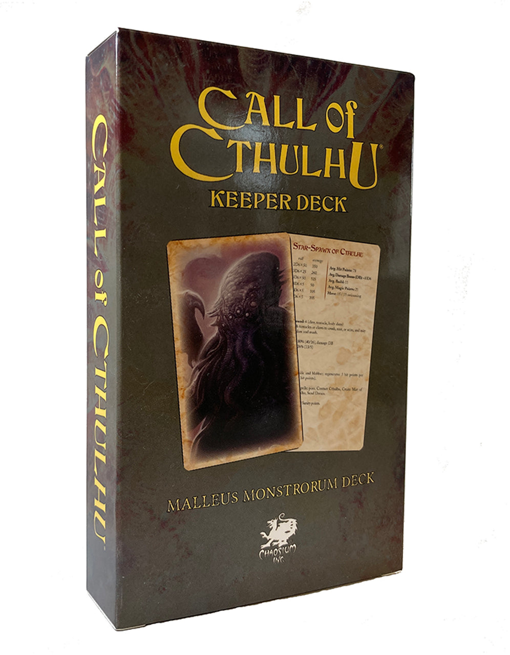 Call of Cthulu Keeper Deck- Malleus Monstrorum Deck | Gear Gaming Fayetteville