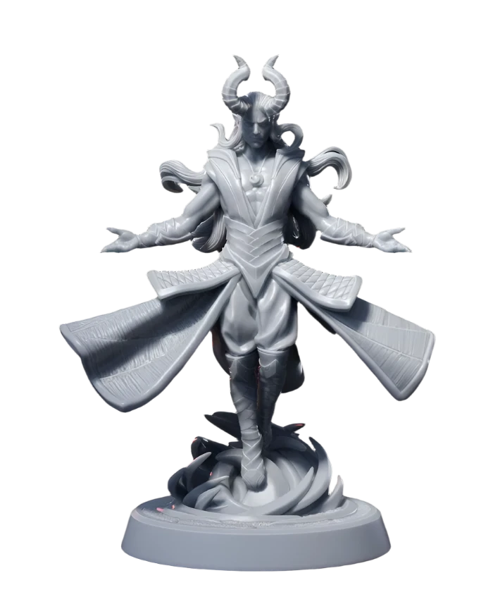 Caleb - Tiefling Warlock Miniature | Gear Gaming Fayetteville