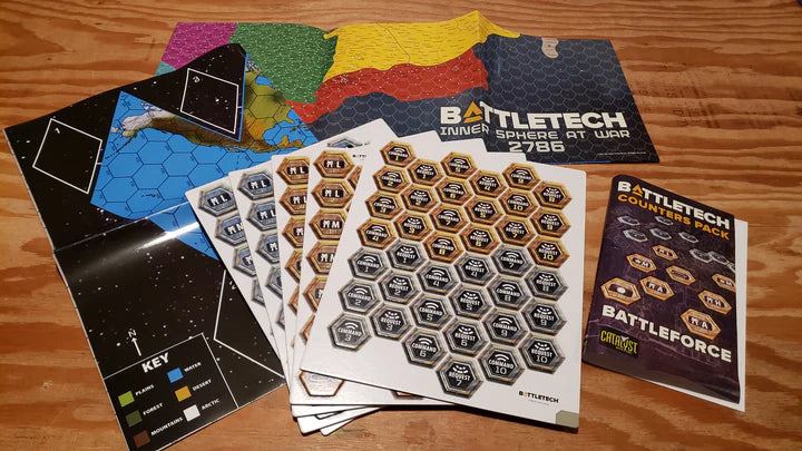 Battletech: Counters Pack: Battleforce | Gear Gaming Fayetteville