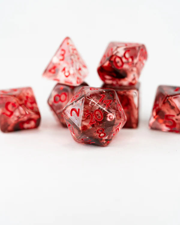 Sacrifice Acrylic Dice 7pc Set | Gear Gaming Fayetteville