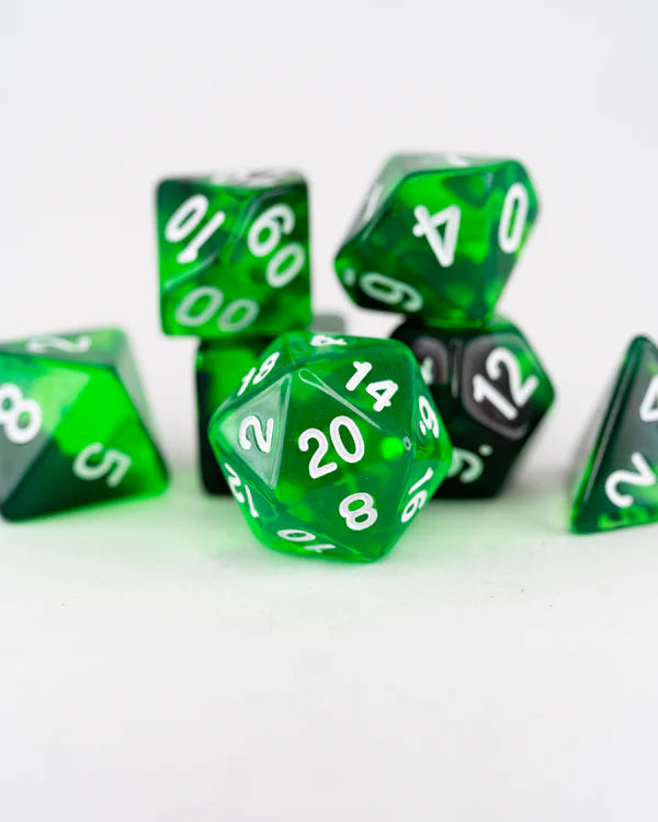 Earthstone Acrylic Dice 7pc Set | Gear Gaming Fayetteville