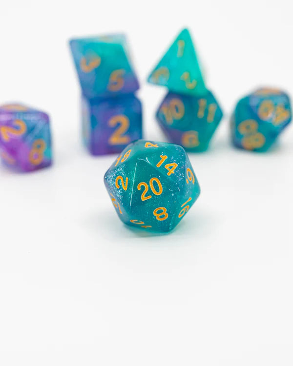 Siren Song Acrylic Dice 7pc Set | Gear Gaming Fayetteville