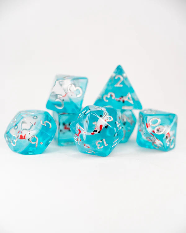Koi Inclusion Dice 7pc Set | Gear Gaming Fayetteville