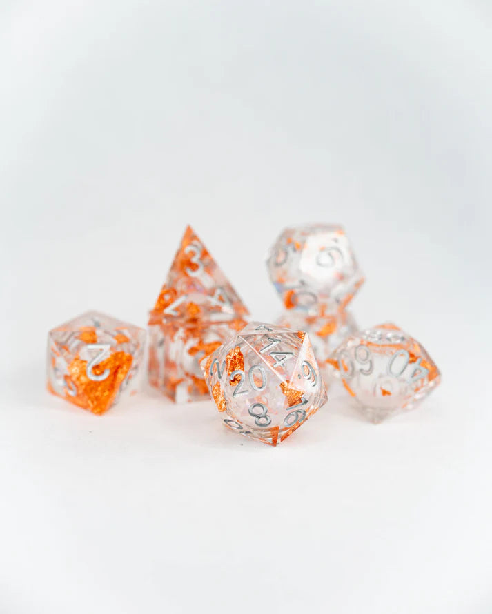 Alms for Angels | 7 Piece Liquid Core Dice Set | Gear Gaming Fayetteville
