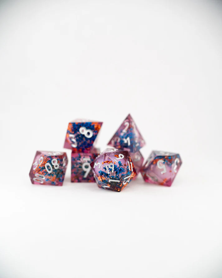 Memento Mei | 7 Piece Liquid Core Dice Set | Gear Gaming Fayetteville