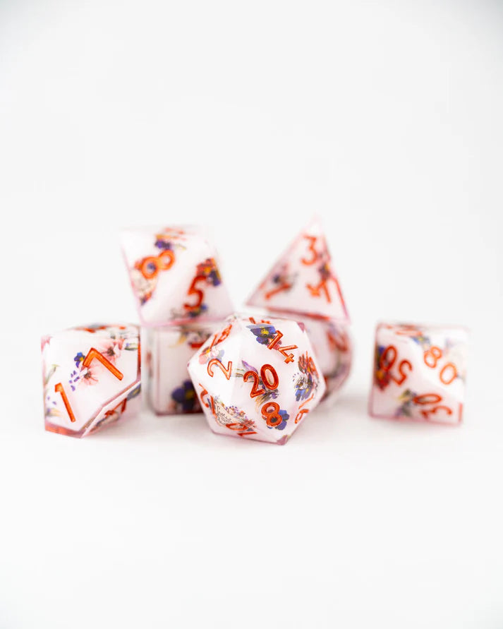 Dollhouse | Double Cast | 7 Piece Sharp Edge Dice Set | Gear Gaming Fayetteville