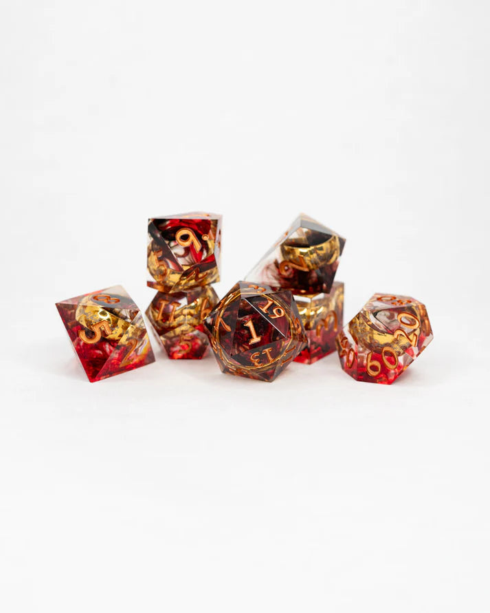 One for the Dark Lord | Ring Inclusion | 7 Piece Sharp Edge Dice Set | Gear Gaming Fayetteville