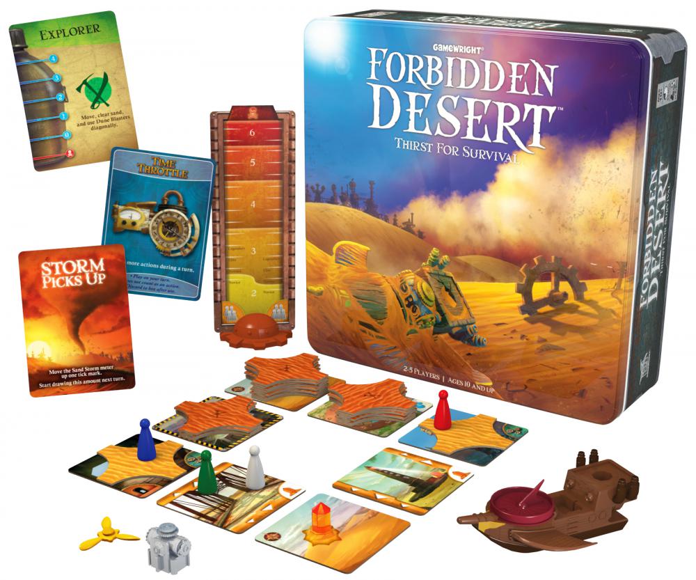 1 Day Game Rental: Forbidden Desert: Thirst for Survival | Gear Gaming Fayetteville