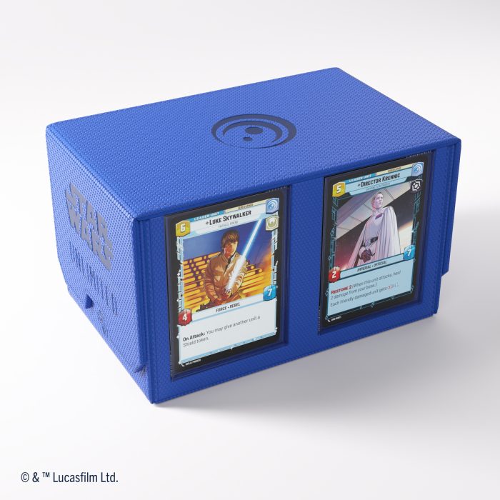 Gamegenic Star Wars Unlimited  Double Deck Pod - Blue | Gear Gaming Fayetteville
