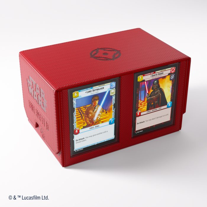 Gamegenic Star Wars Unlimited  Double Deck Pod - Red | Gear Gaming Fayetteville