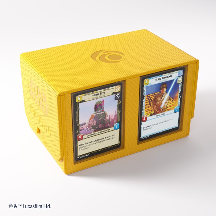 Gamegenic Star Wars Unlimited  Double Deck Pod - Yellow | Gear Gaming Fayetteville