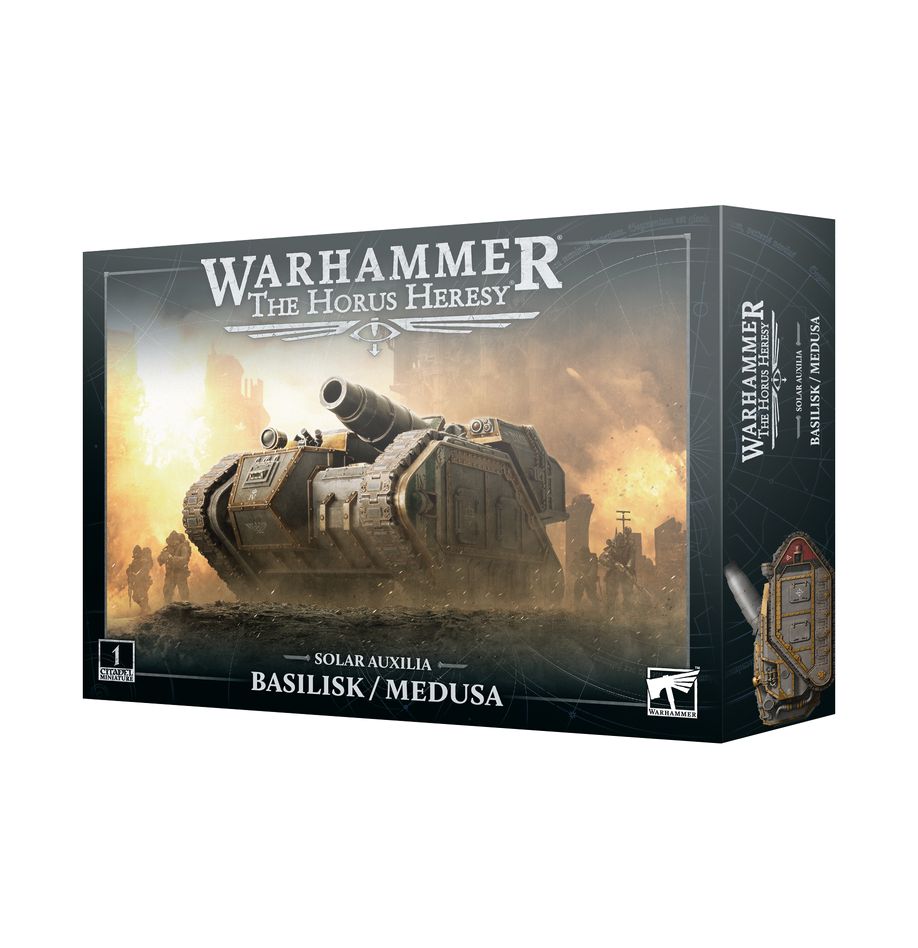 The Horus Heresy: Solar Auxilia - Basilisk / Medusa | Gear Gaming Fayetteville