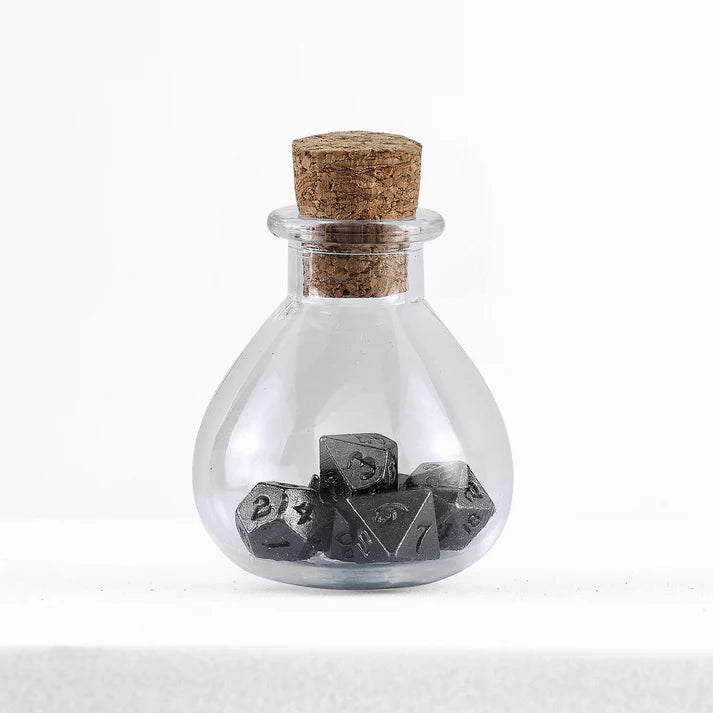 Unseelie Mini RPG Dice Set- Gunmetal | Gear Gaming Fayetteville