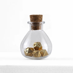 Unseelie Mini RPG Dice Set- Gold | Gear Gaming Fayetteville