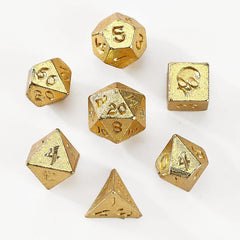 Unseelie Mini RPG Dice Set- Gold | Gear Gaming Fayetteville