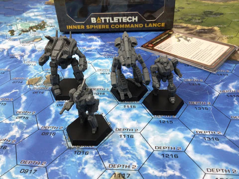 Battletech: Forcepacks: Inner Sphere Command Lance | Gear Gaming Fayetteville