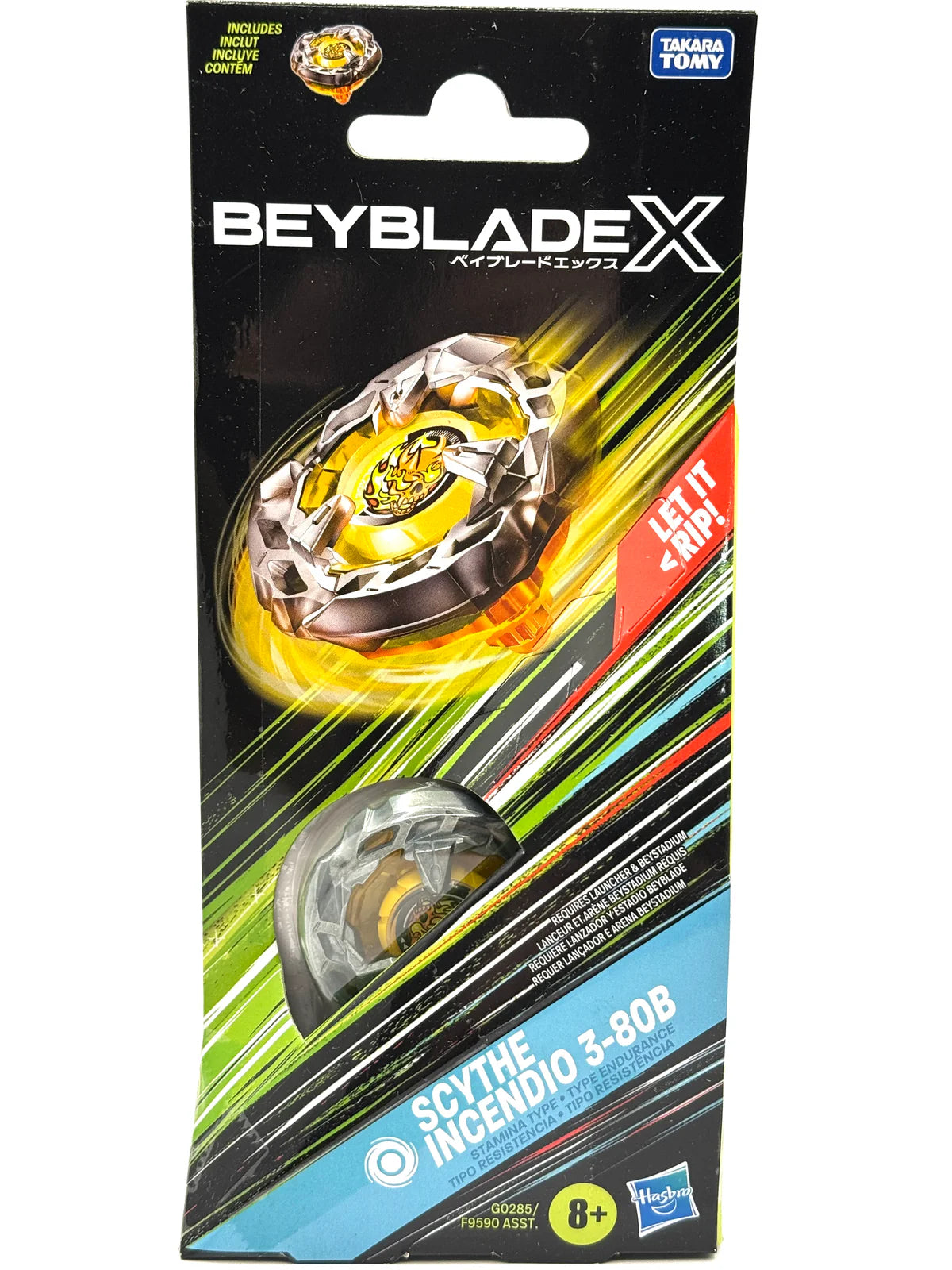 Beyblade X -Scythe Incendio 3-80B | Gear Gaming Fayetteville