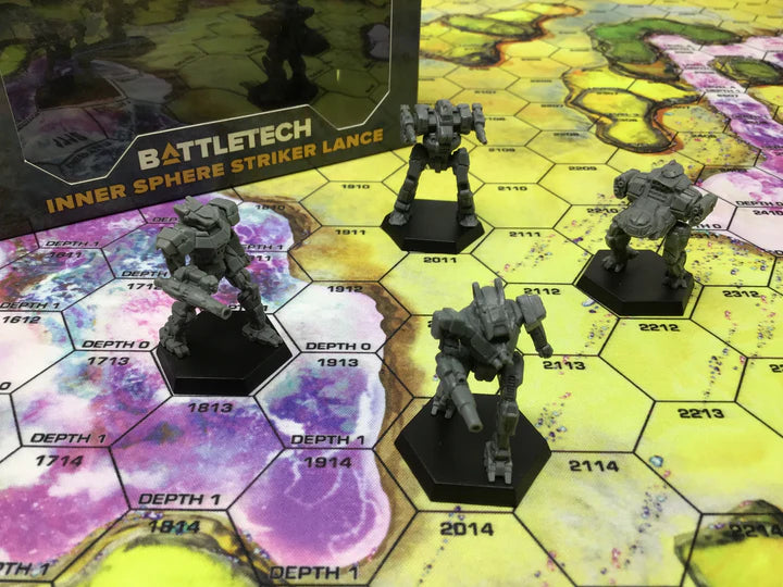 Battletech: Forcepacks: Inner Sphere Striker Lance | Gear Gaming Fayetteville