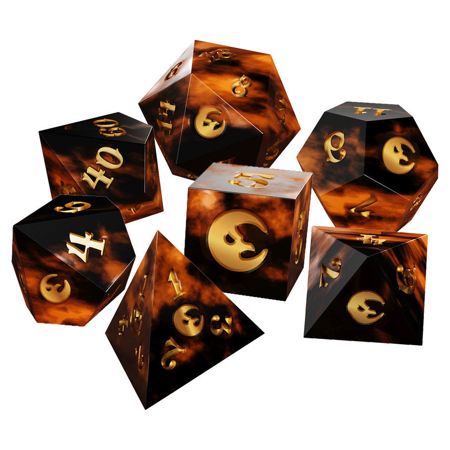 7-Set: The Crooked Moon Dice Set | Gear Gaming Fayetteville