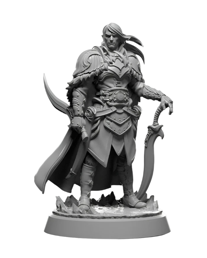 Levin - Dark Elf Warrior Miniature | Gear Gaming Fayetteville